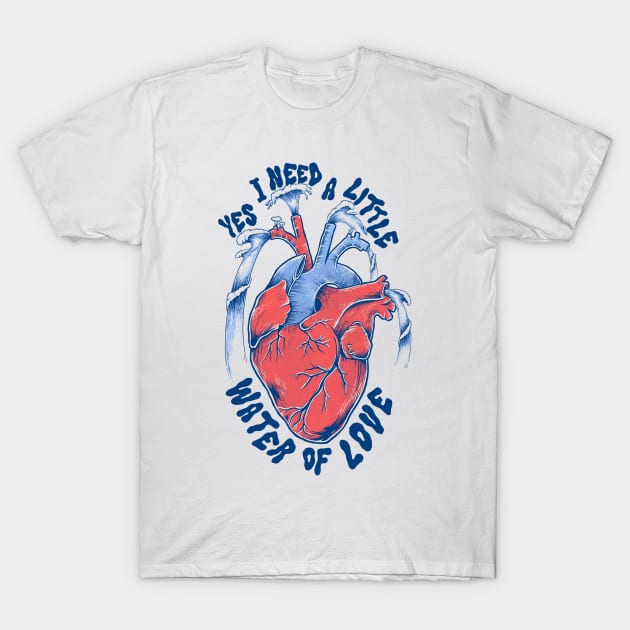 Water of Love - Dire Straits T-Shirt by UmbertoVicente